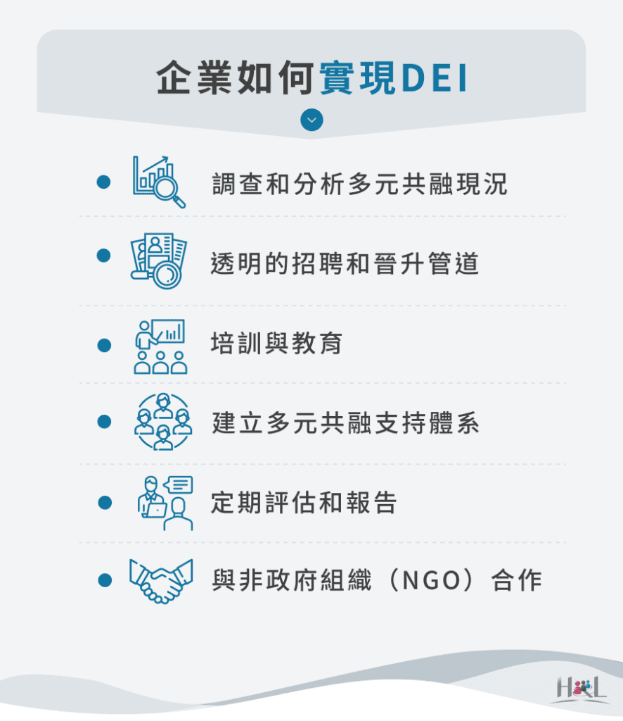 DEI多元共融是什麼？核心概念、落實方法、國內外案例一次看！ - H&L Management Consultants
